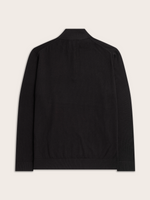 Black ¼ Zip Sweater