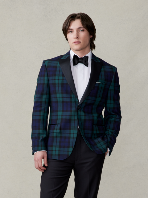 Plaid Pants Black Watch Jacket Mens Black Tartan Tuxedo The Black Tux