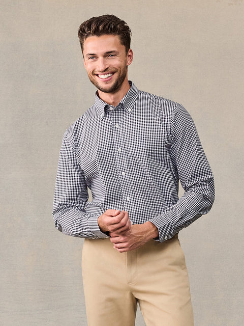 Black & White Gingham Shirt