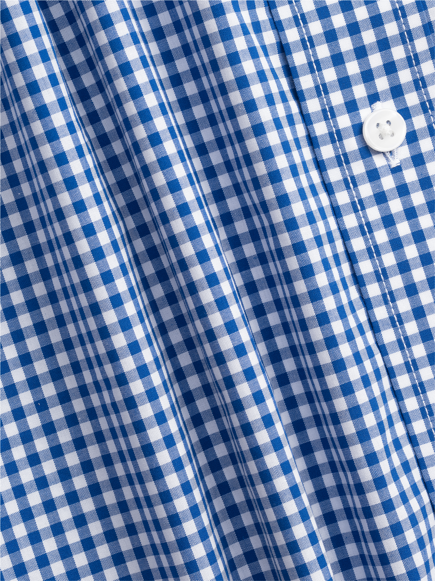 Blue & White Gingham Shirt
