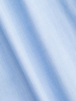 Blue Stretch Cotton Dress Shirt - Slim