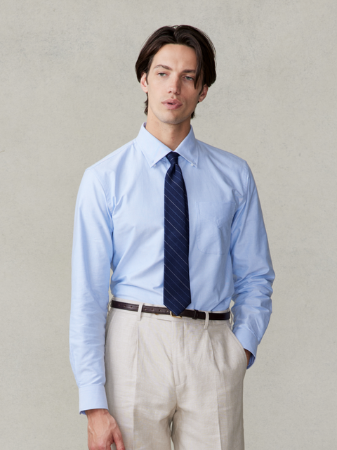 light blue dress shirt and tie Orange Tie with Light Blue Dress Shirt Outfits For Men (96 ideas & outfits)