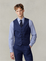 Blue Suit Vest