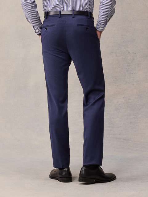 The Black Tux Suit Pants-Classic In Blue | Size: 44/32 | Merino Wool The Black Tux Suit Pants-Classic In Blue | Size: 44/32 | Merino Wool