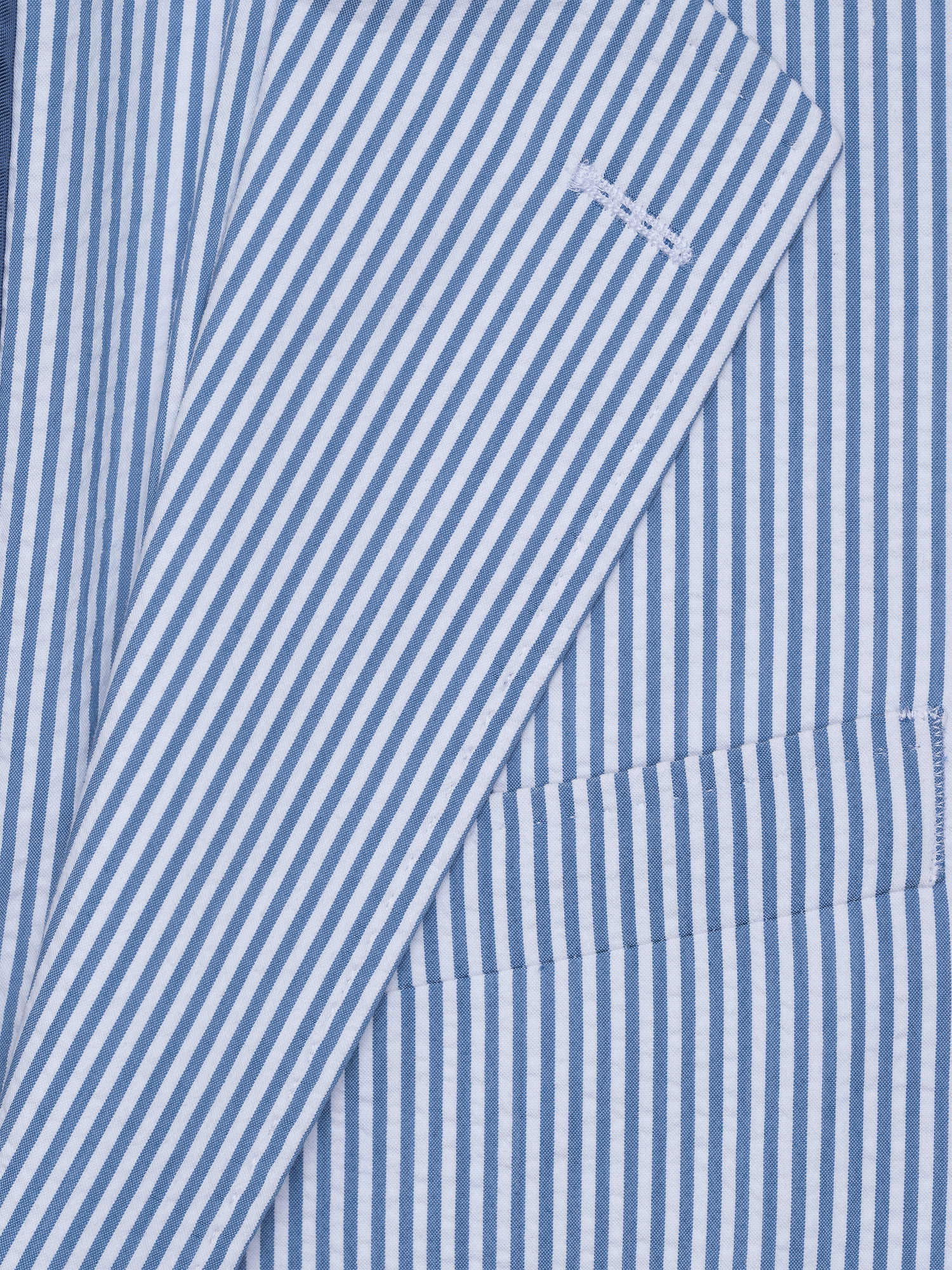 Blue & White Seersucker Suit