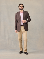 Brown Plaid Sportcoat