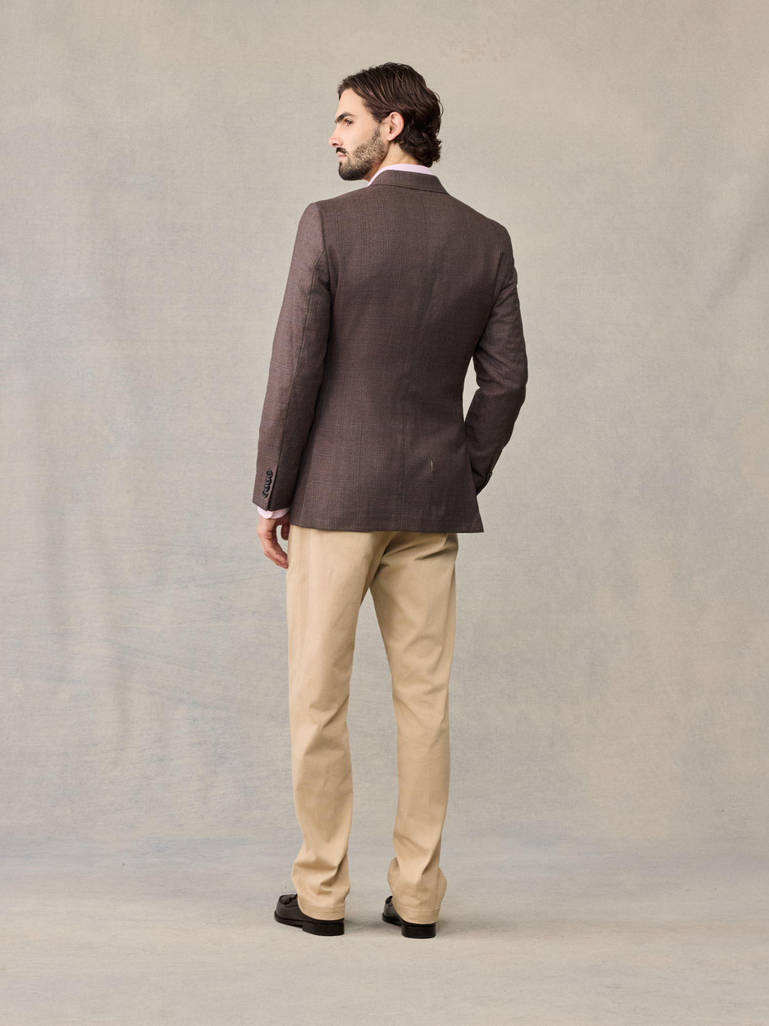 Brown Plaid Sportcoat