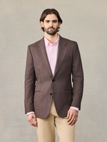 Brown Plaid Sportcoat