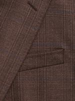 Brown Plaid Sportcoat