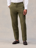 The Larchmont Pant in Vintage Olive - Regular