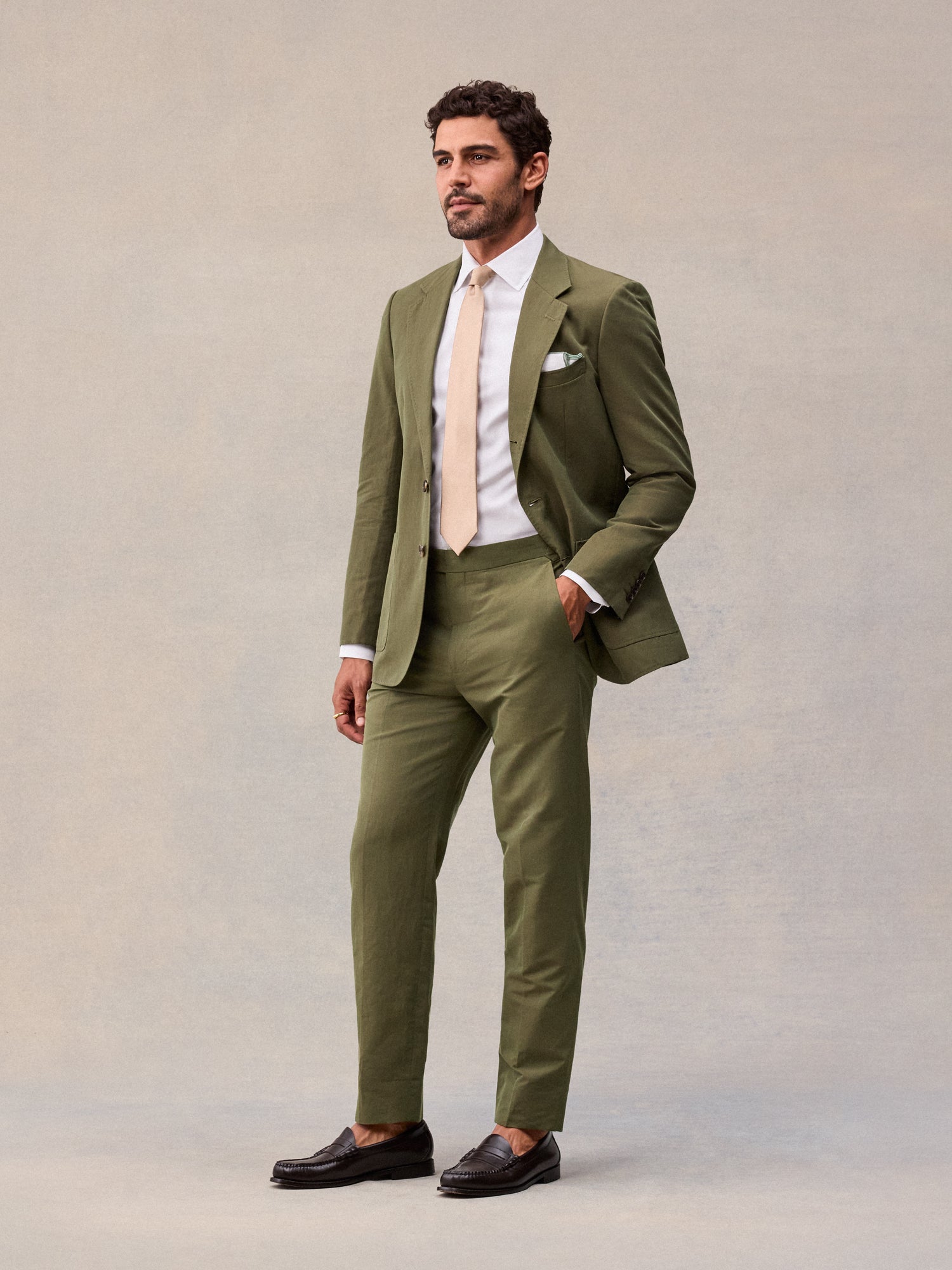 The Larchmont Jacket in Vintage Olive