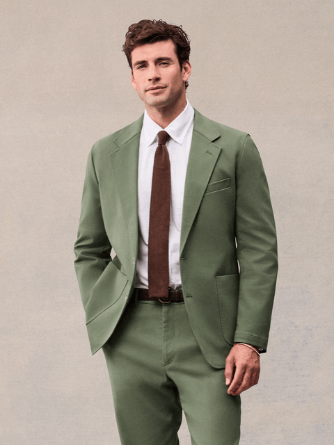 Traveler Suit in Dusty Sage