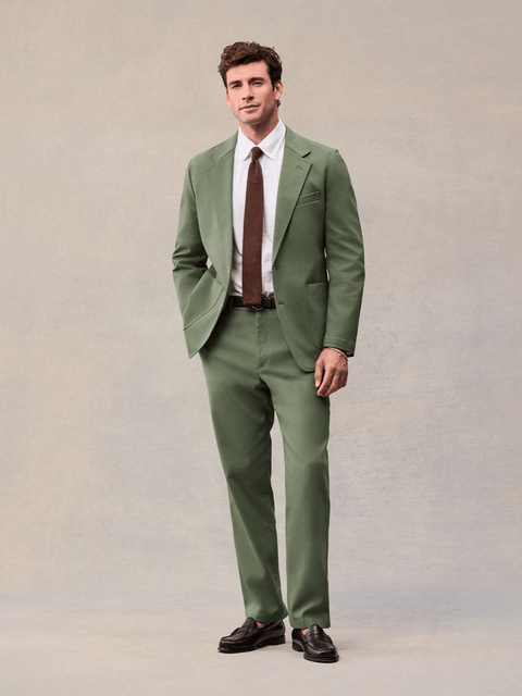 Traveler Suit in Dusty Sage