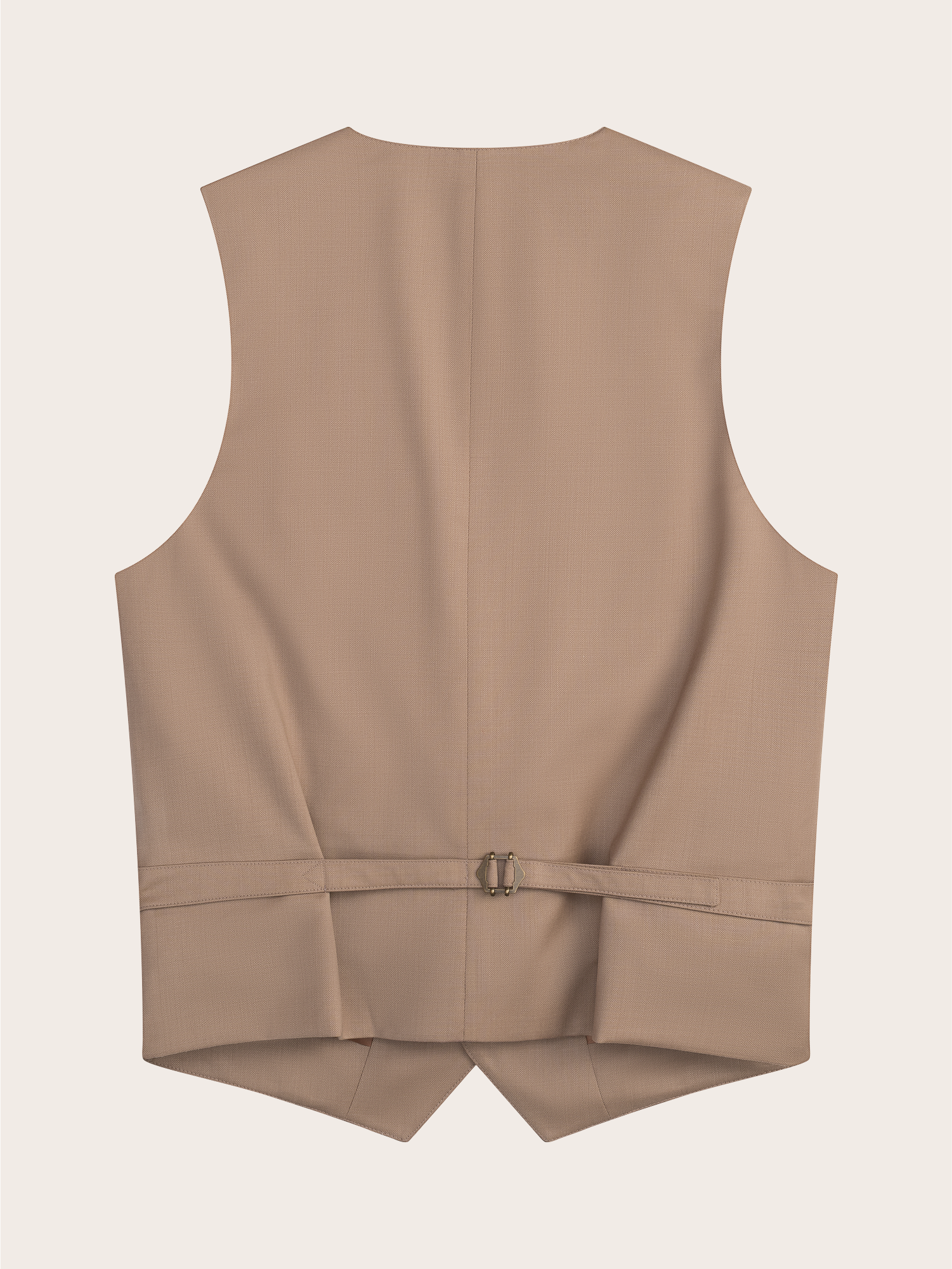 Camel Brown Suit Vest
