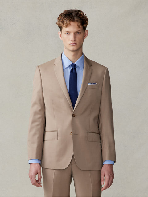 Camel Brown Suit
