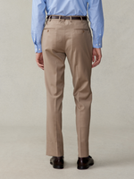 Camel Brown Suit Pants - Slim