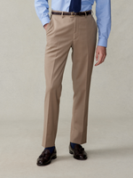 Camel Brown Suit Pants - Slim