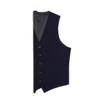 Essential True Navy Suit Vest - The Black Tux