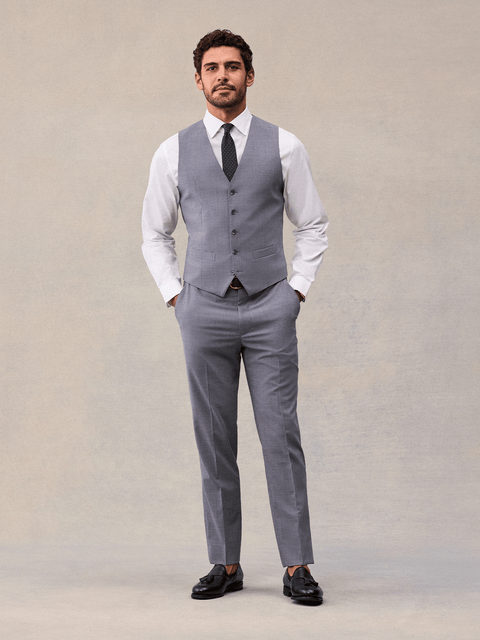 Essential Slate Grey Suit Vest