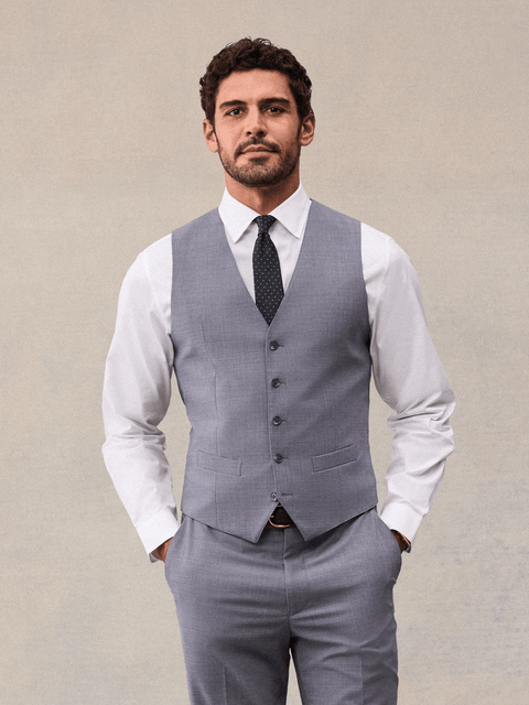 Essential Slate Grey Suit Vest