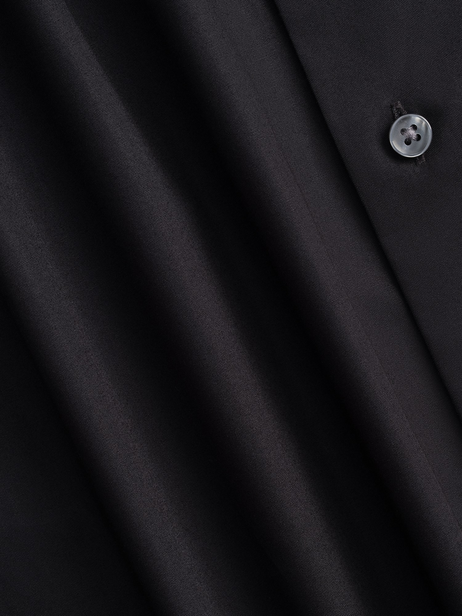 Essential Black Dress Shirt