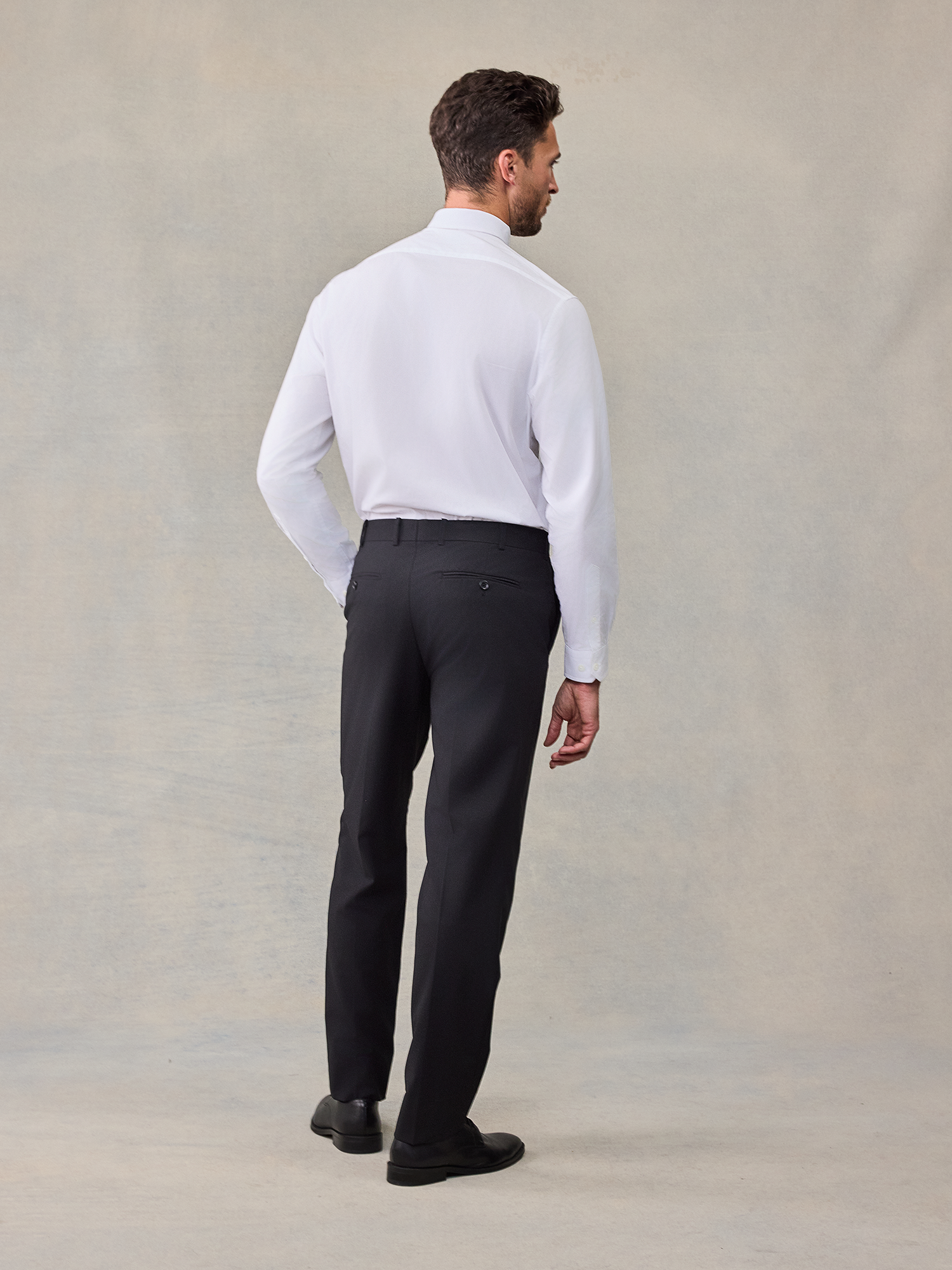 slim fit dress slacks Super Stretch Performance Pants | Black main image 0