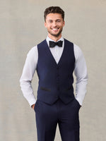 Essential Navy Tuxedo Vest