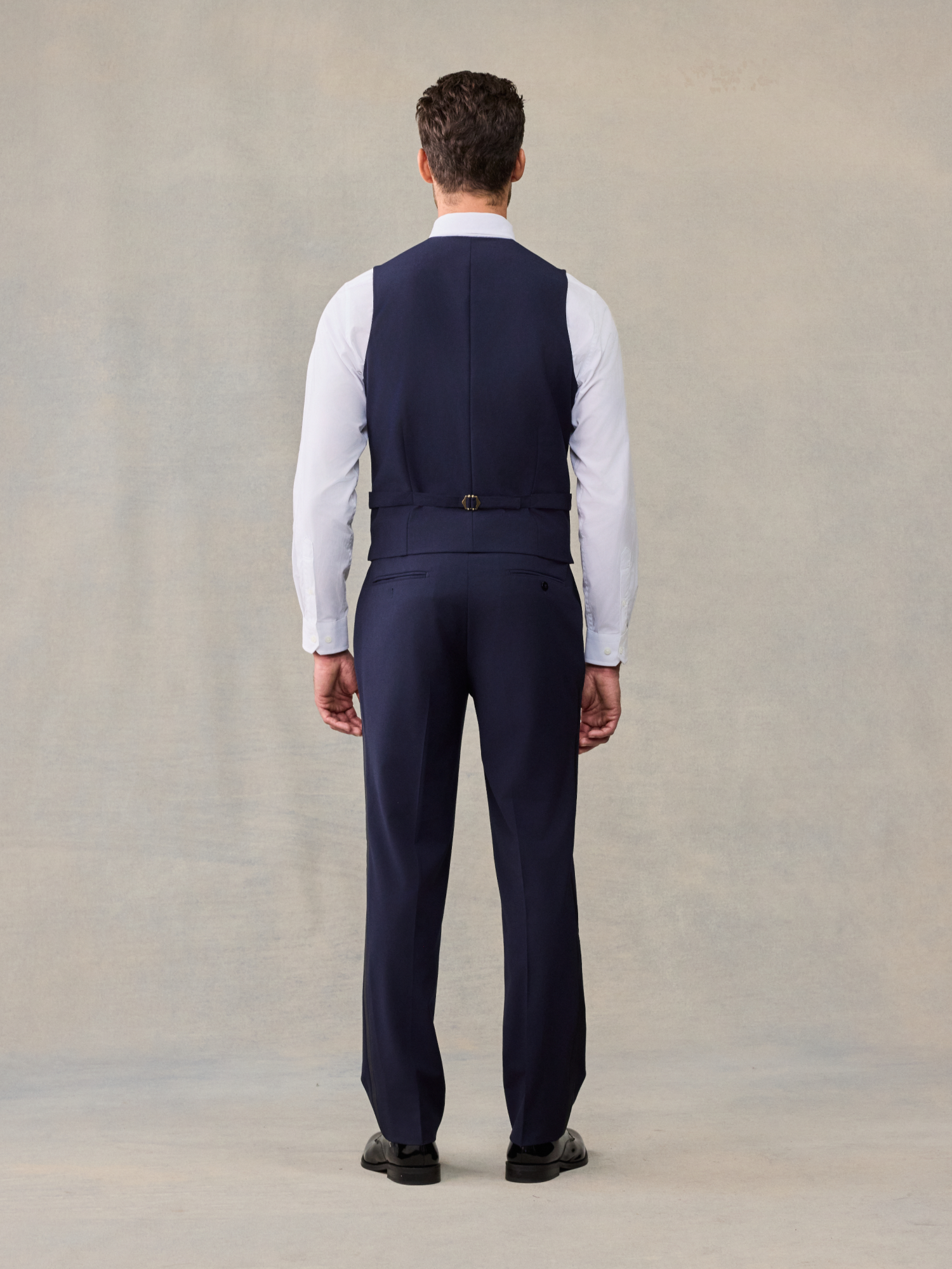 Essential Navy Tuxedo Vest