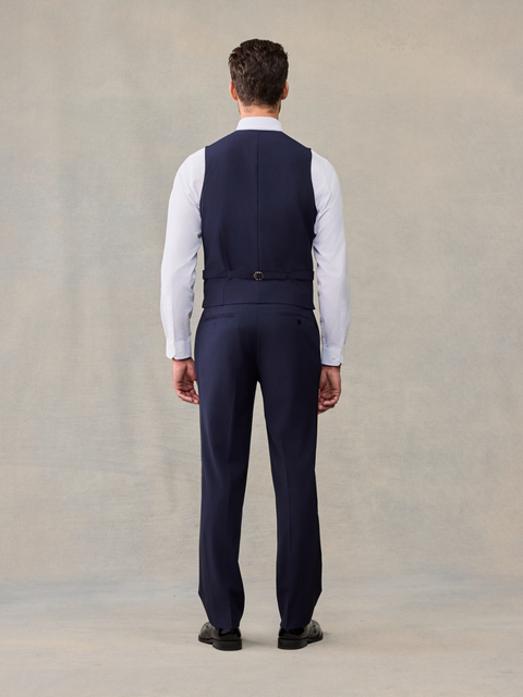 Essential Navy Tuxedo Vest