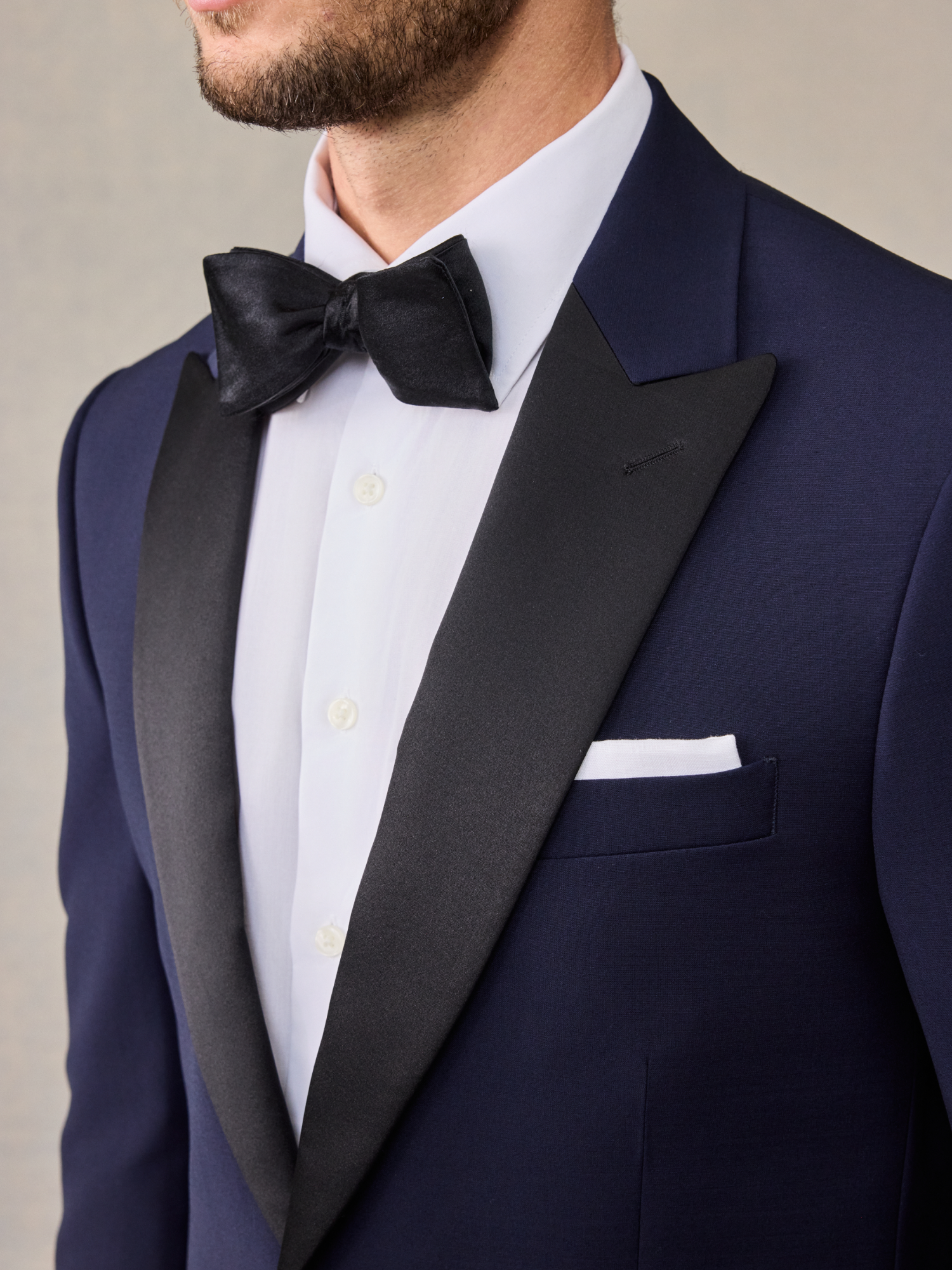 Essential Navy Tuxedo Jacket