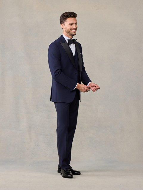 Essential Navy Tuxedo Jacket
