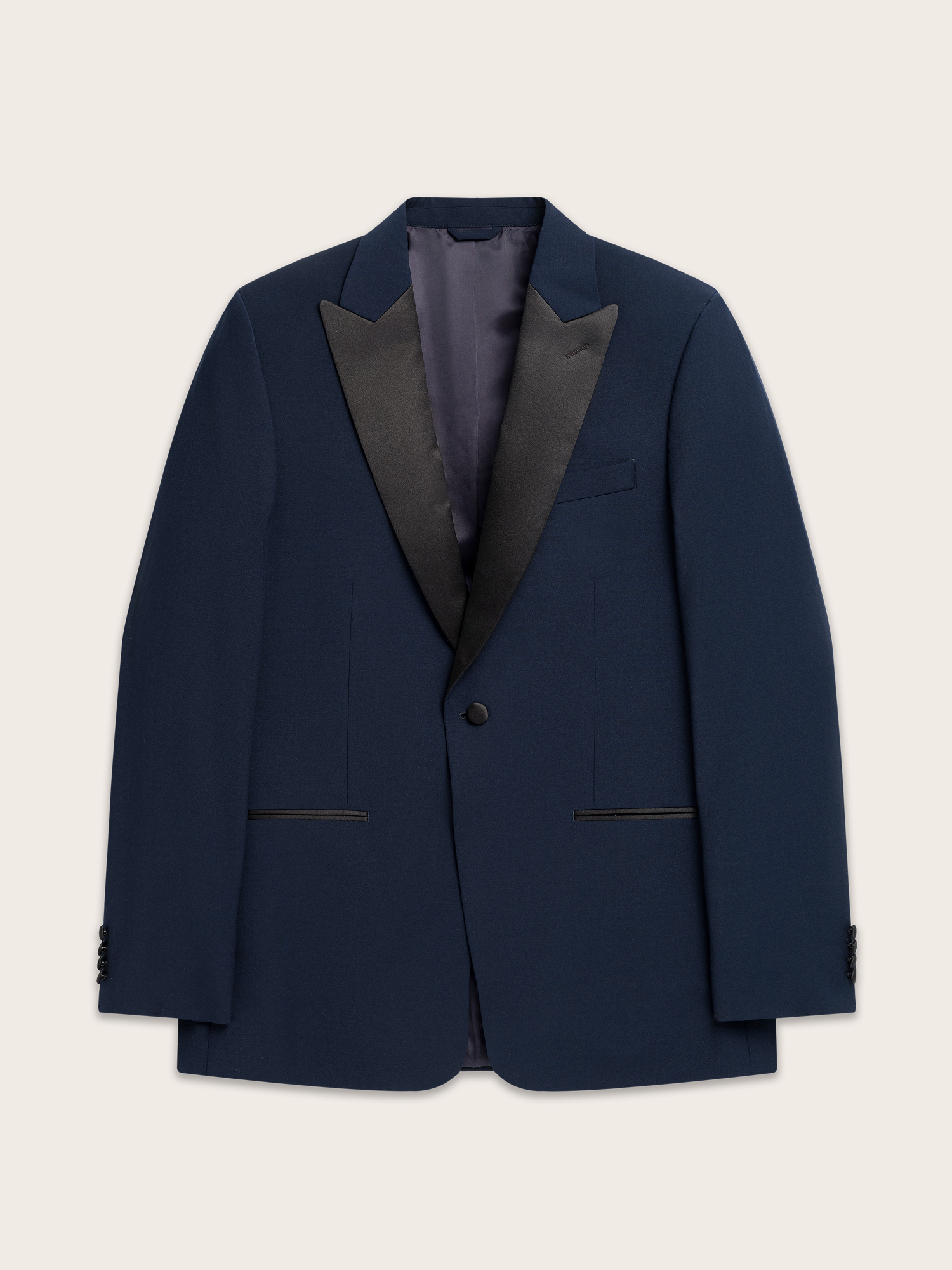 Essential Navy Tuxedo Jacket