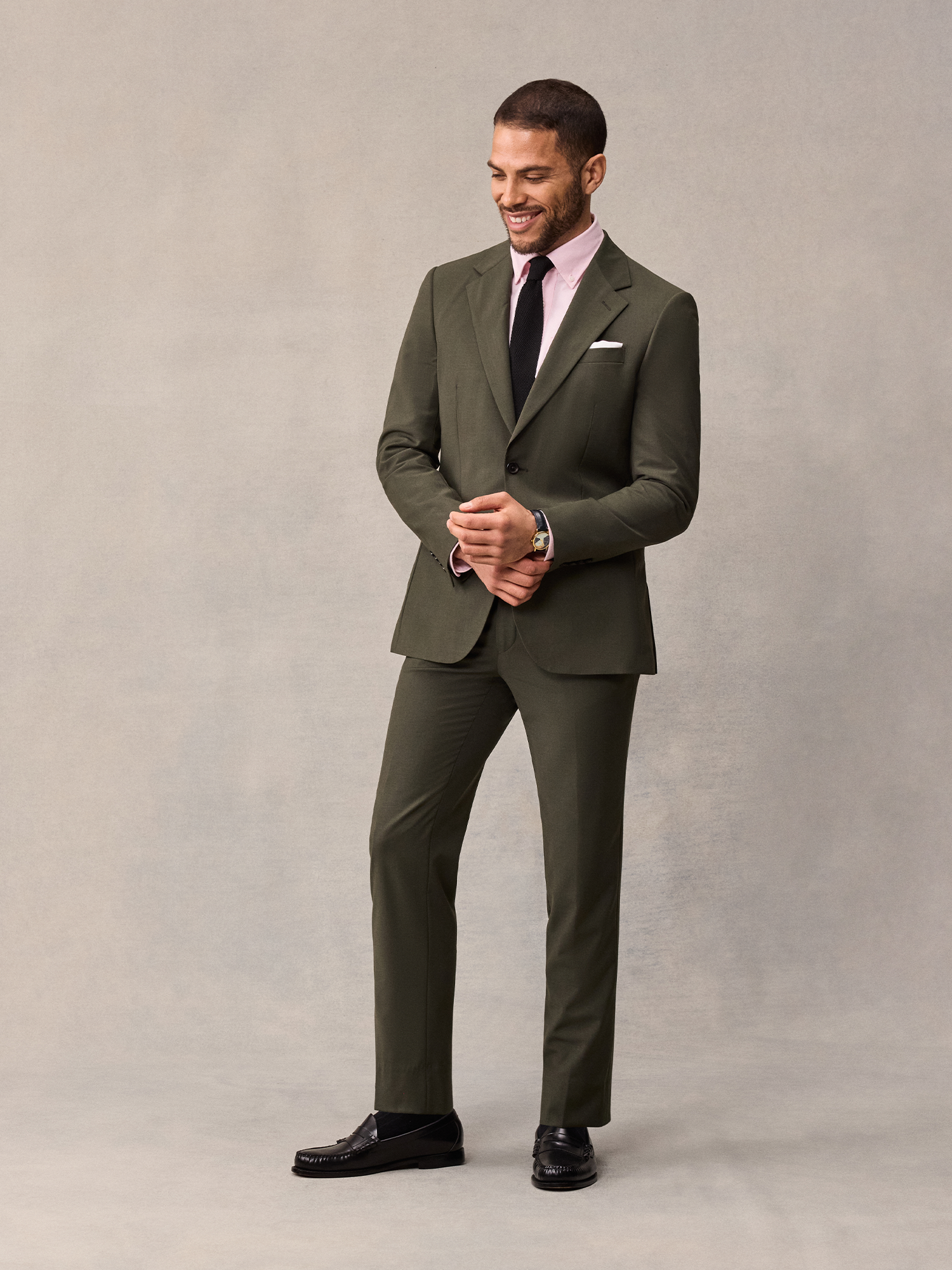 Olive Suit Jacket - Rent or Buy