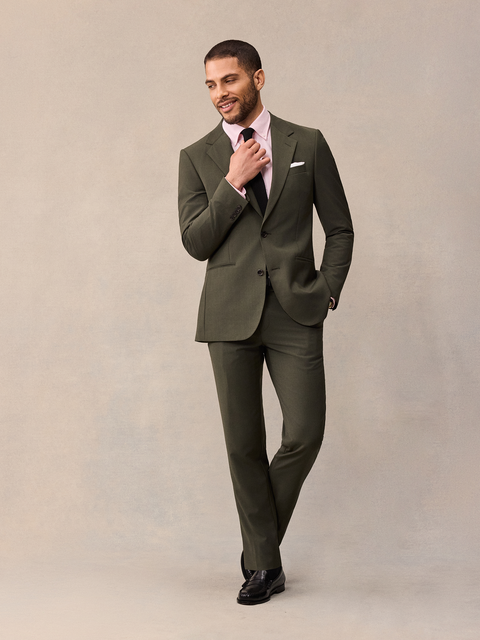 Essential Olive Suit
