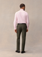 Essential Olive Suit Pants - Slim