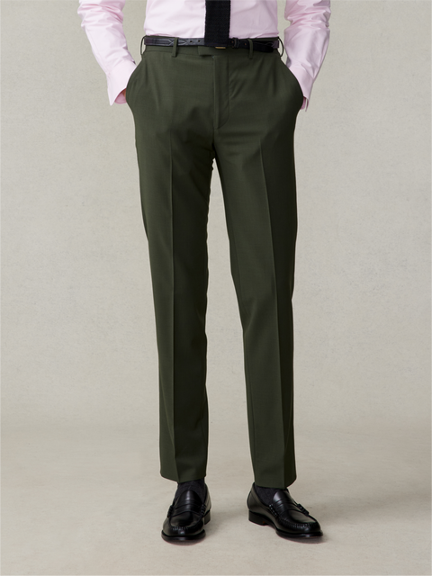 Essential Olive Suit Pants - Mens Dress Pants | The Black Tux Essential Olive Suit Pants - Mens Dress Pants | The Black Tux