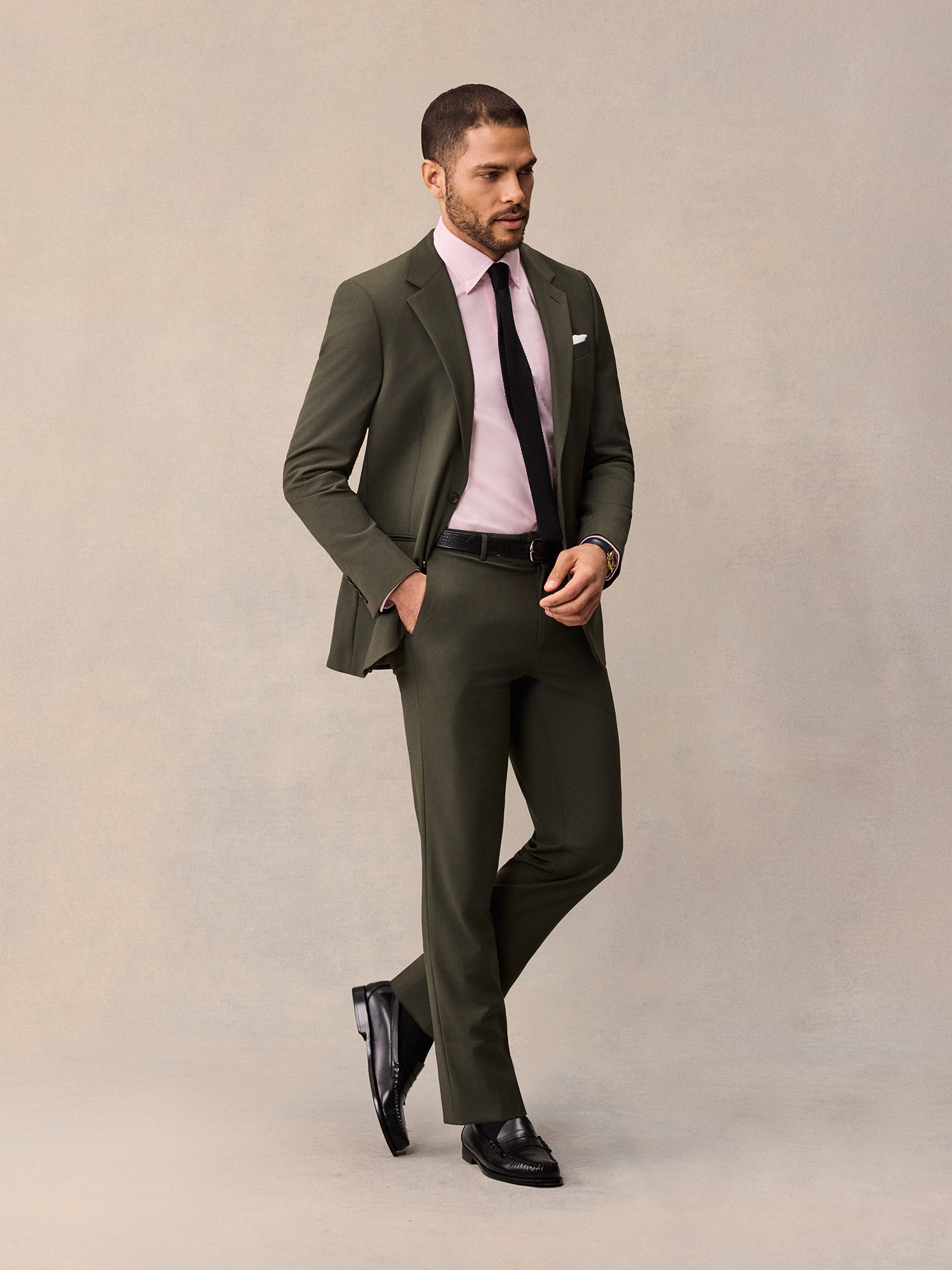 Essential Olive Suit