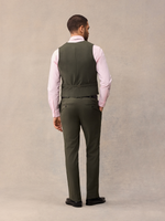 Essential Olive Suit Vest