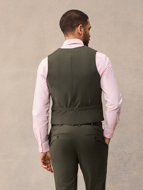 Essential Olive Suit Vest