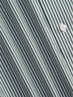 Green & White Stripe Shirt