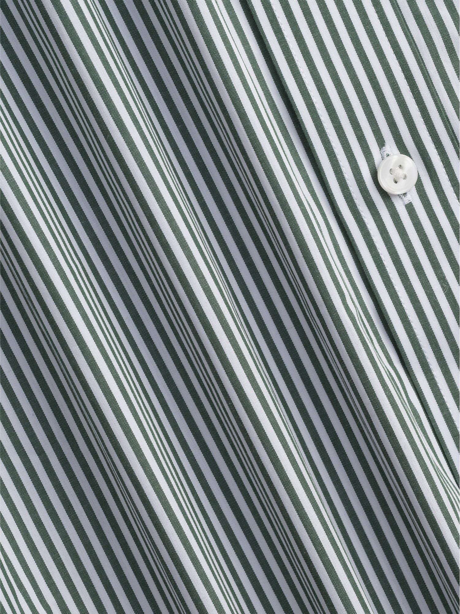 Green & White Stripe Shirt