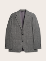 Grey Plaid Wool Suit