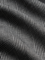 Grey Plaid Wool Suit