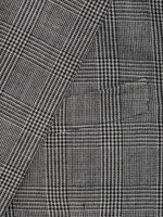 Grey Plaid Wool Suit