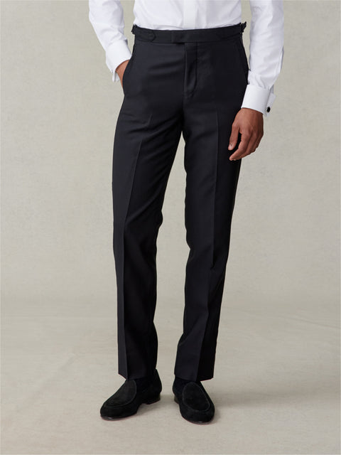 Grosgrain Bound Tuxedo Pants