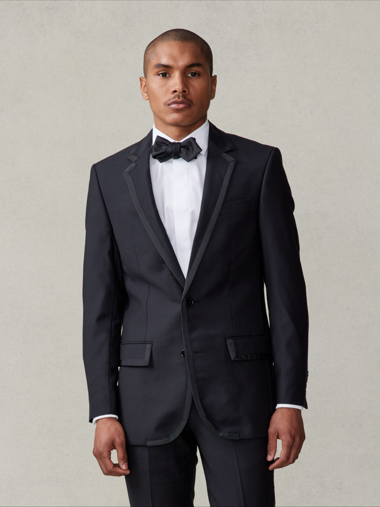 Grosgrain Bound Tuxedo Jacket