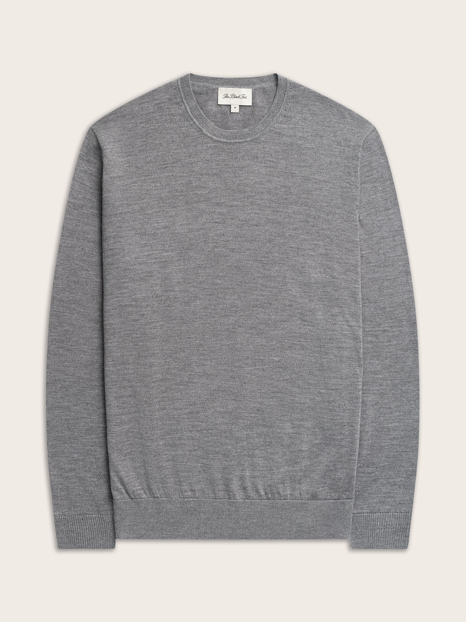 Heather Grey Crew Sweater