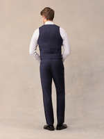 Midnight Blue Tuxedo Vest