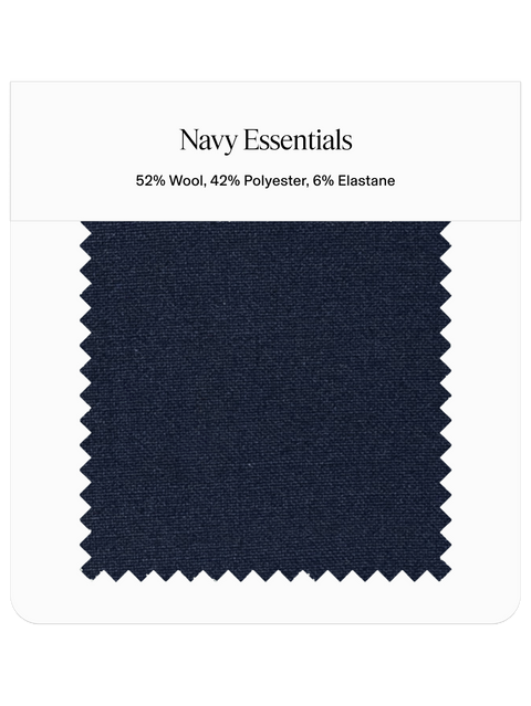 Navy Essentials Tuxedo Swatch