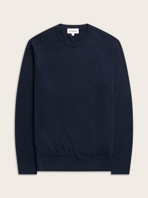 Navy Crew Sweater